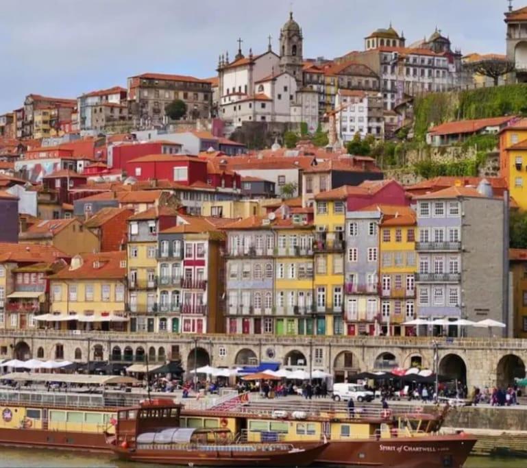 Loft In The Historic Center Of Oporto Downtown Apartment Exterior foto